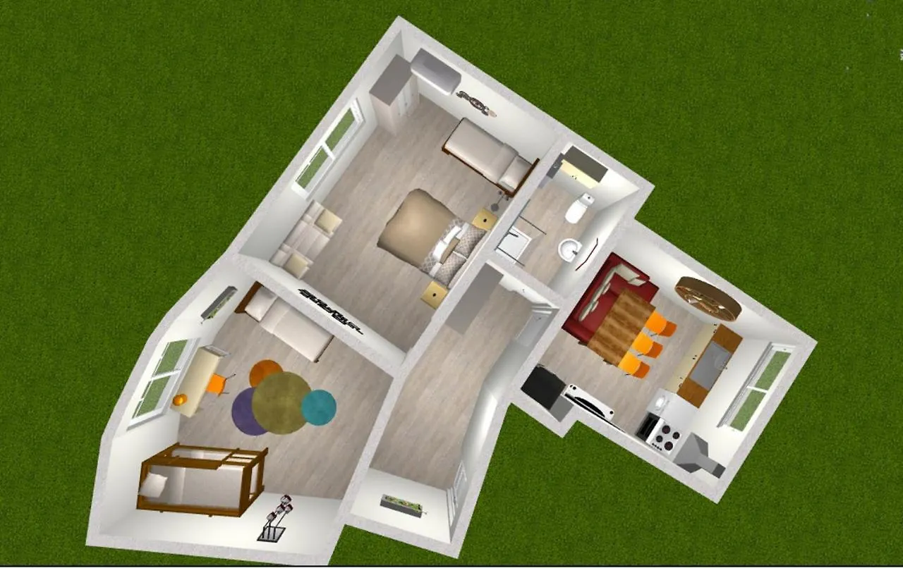 Apartment Summer Square - 2 Bedrooms Retro Flat With Great Location, 1St Fl Burgas Bulgaria